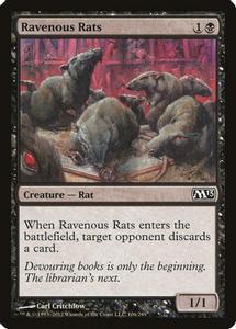 Ravenous Rats - Magic The Gathering - Magic 2013 M13