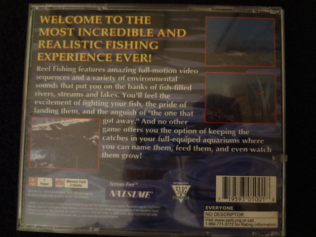 Reel Fishing Sony PlayStation