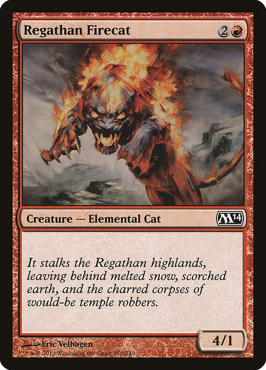 Regathan Firecat - Magic The Gathering - Magic 2014 M14
