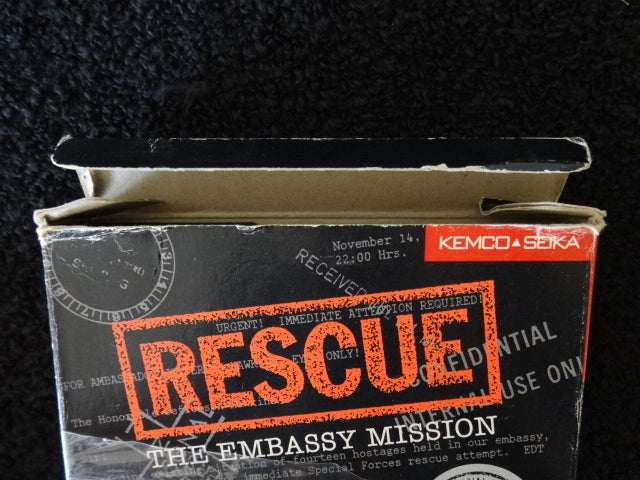 Rescue The Embassy Mission Nintendo Entertainment System