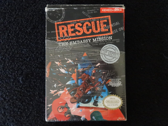 Rescue The Embassy Mission Nintendo Entertainment System