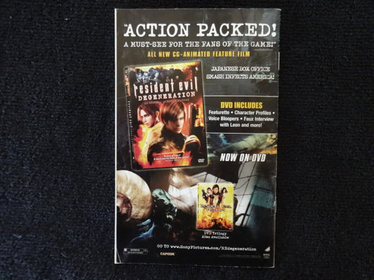 Resident Evil 5 Instruction Booklet Microsoft Xbox 360