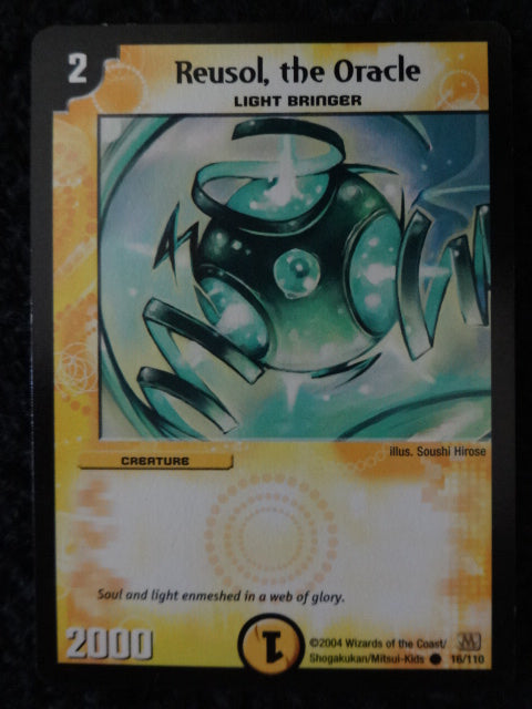 Reusol the Oracle Duel Masters Trading Card