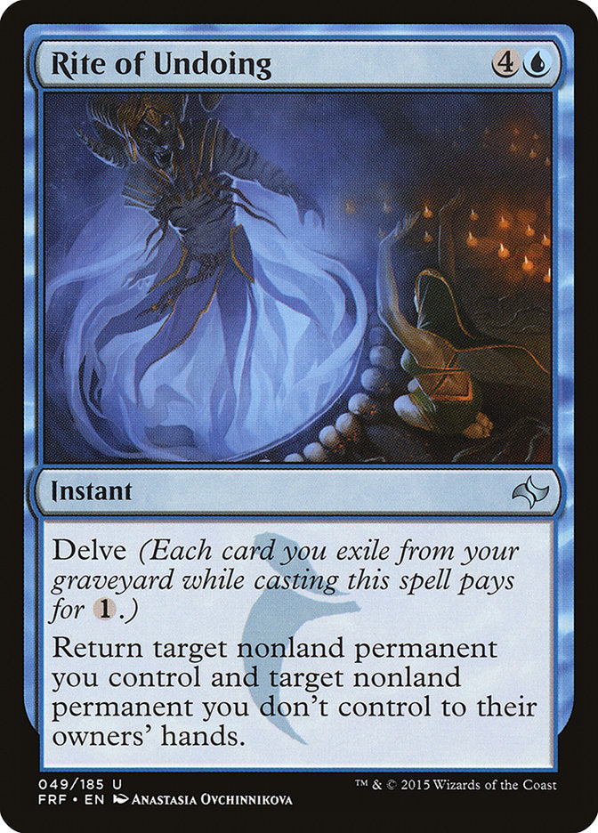 Rite of Undoing - Magic The Gathering - Fate Reforged