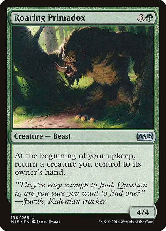 Roaring Primadox - Magic The Gathering - Magic 2015 M15