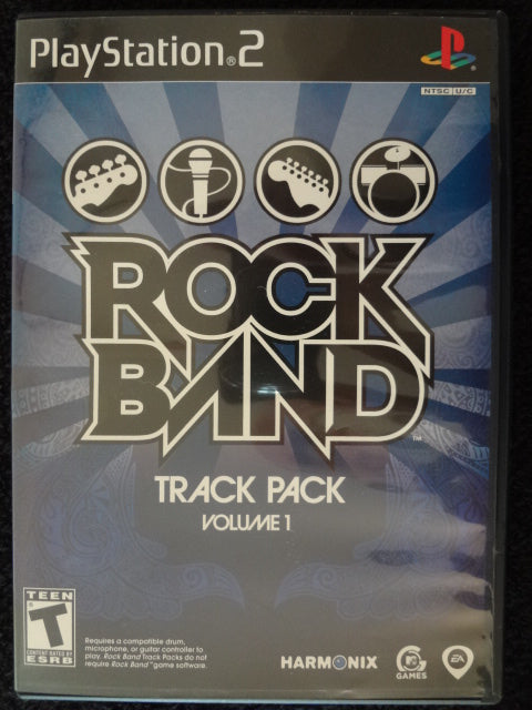 Rock Band Track Pack Volume 1 Sony PlayStation 2