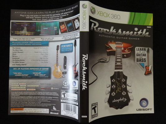 Rocksmith Microsoft Xbox 360