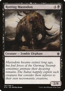 Rotting Mastodon - Khans of Tarkir - Magic The Gathering