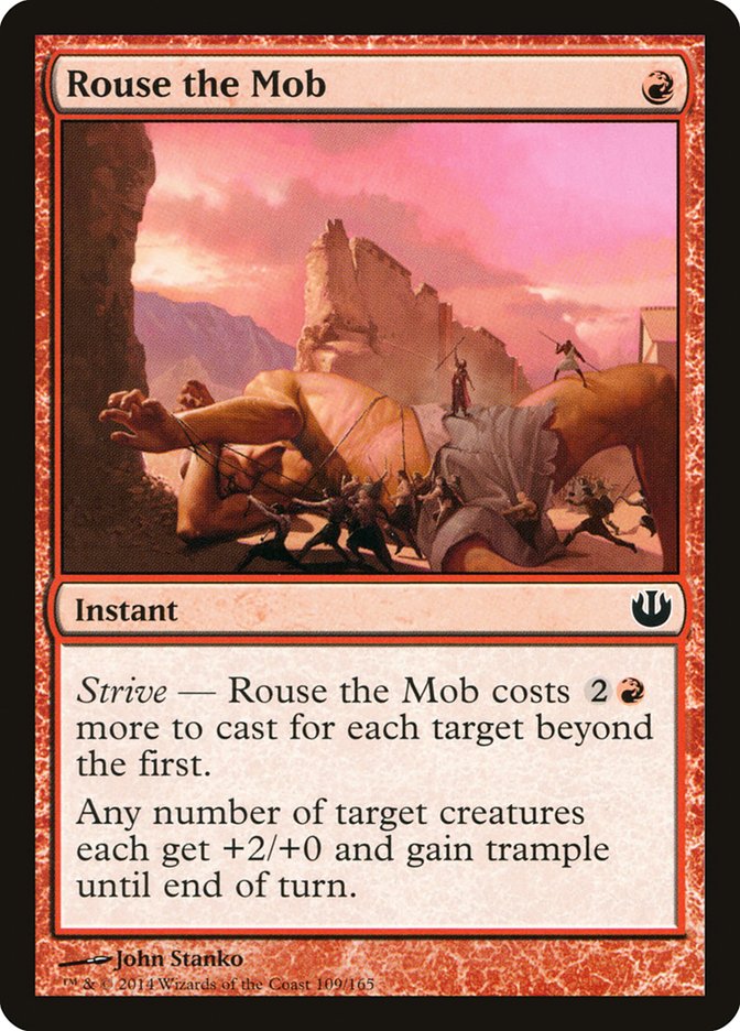 Rouse the Mob - Magic The Gathering - Journey Into Nyx