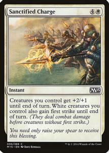 Sanctified Charge - Magic The Gathering - Magic 2015 M15