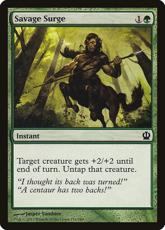 Savage Surge - Magic The Gathering - Theros