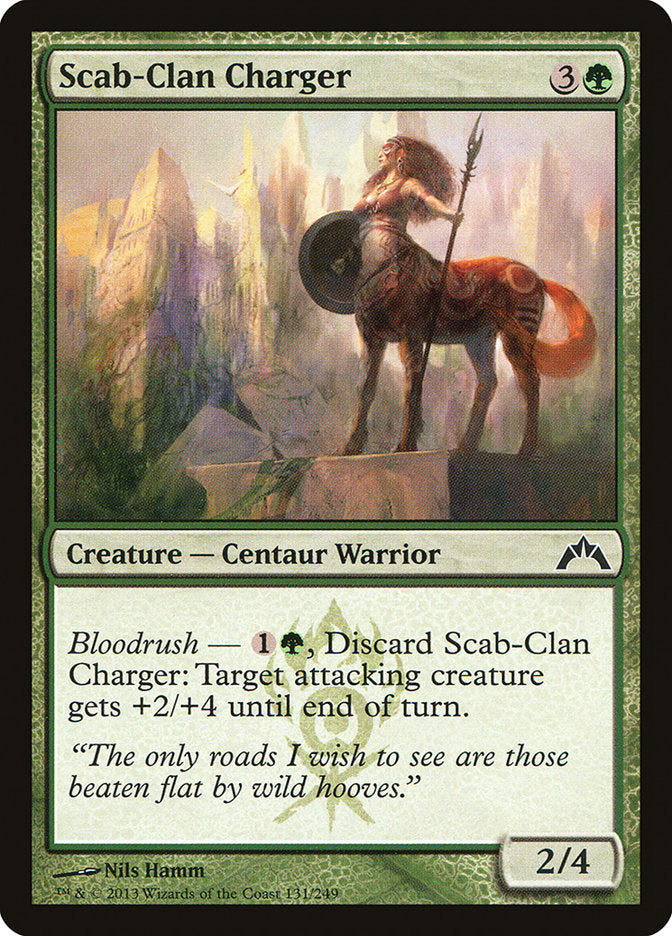 Scab-Clan Charger - Magic The Gathering - Gatecrash