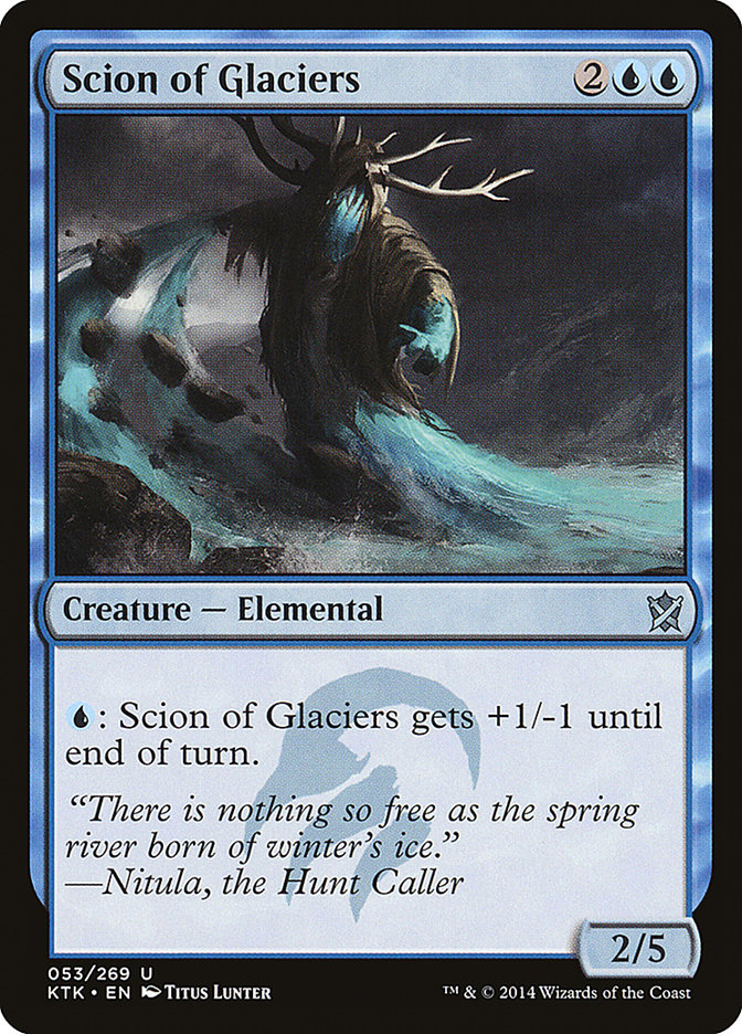 Scion of Glaciers - Khans of Tarkir - Magic The Gathering