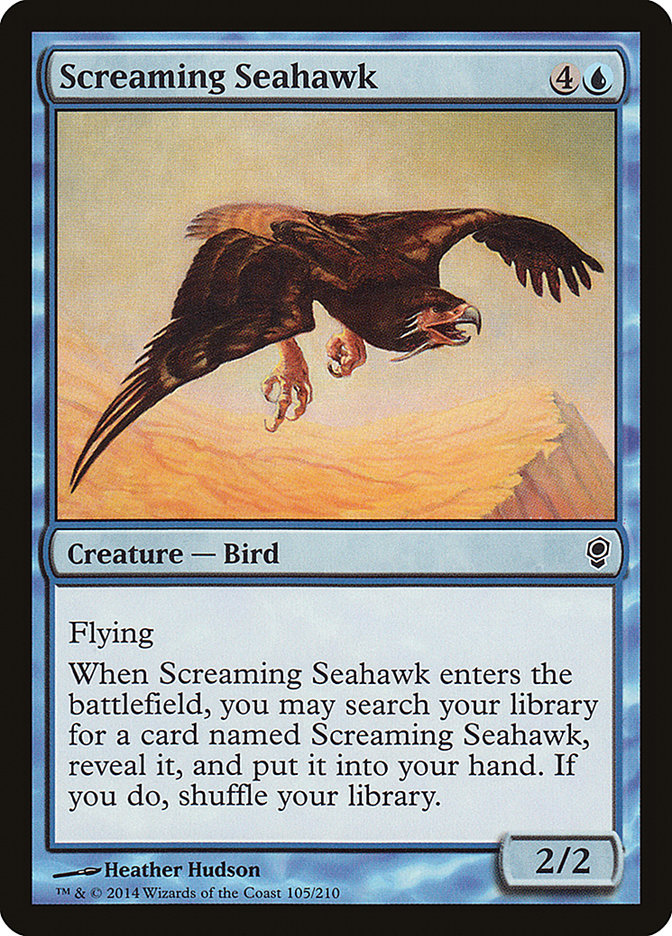 Screaming Seahawk - Magic The Gathering - Conspiracy