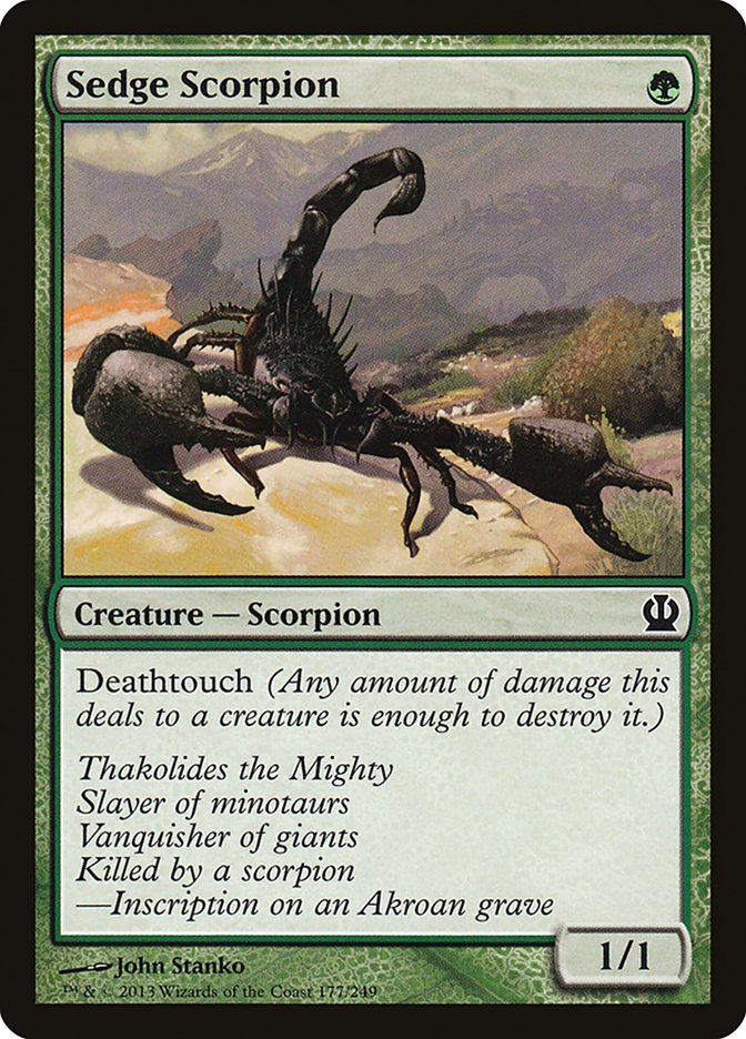 Sedge Scorpion - Magic The Gathering - Theros