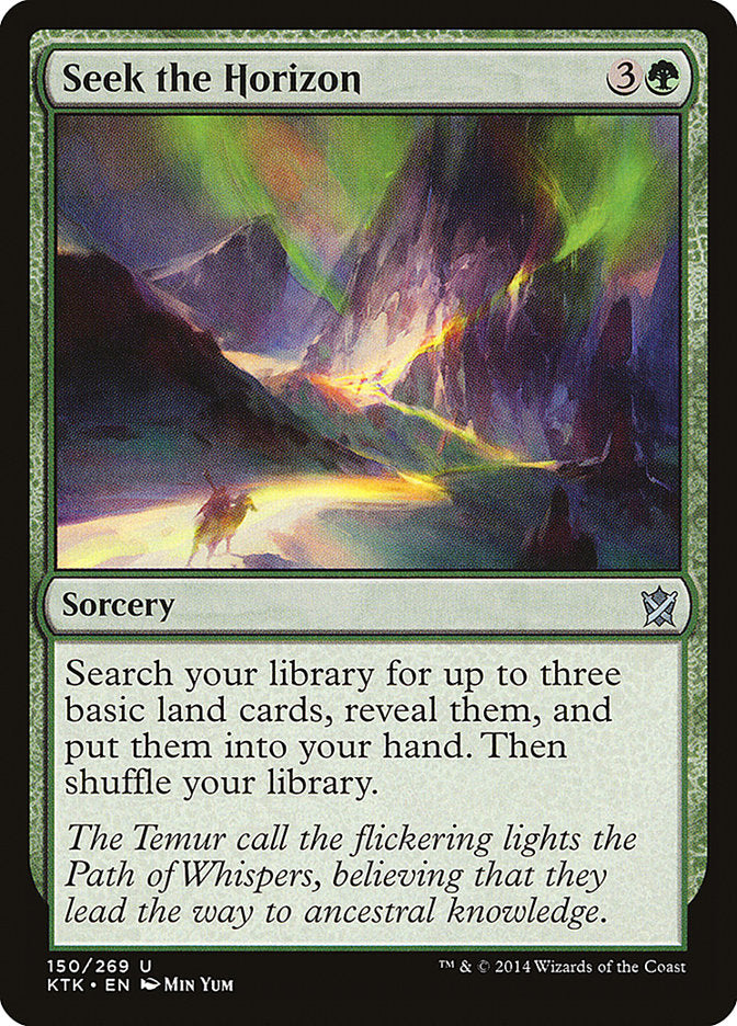 Seek the Horizon - Magic The Gathering - Khans of Tarkir