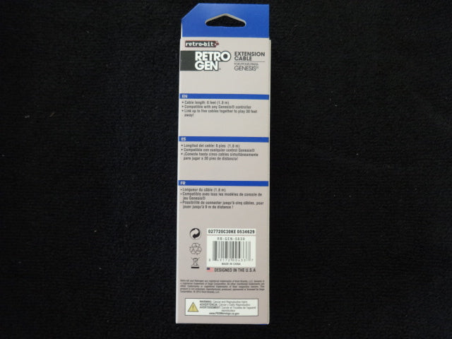Sega Genesis Controller Extension Cable