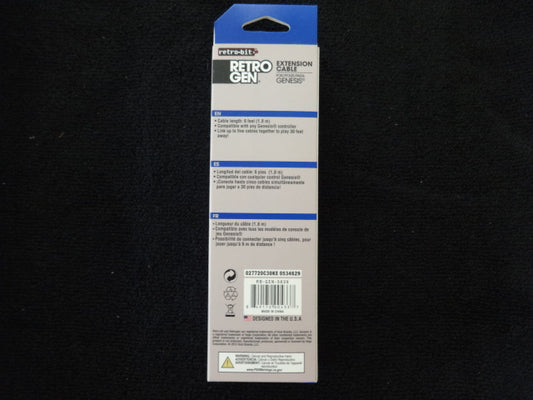 Sega Genesis Controller Extension Cable