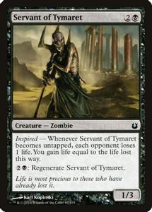 Servant of Tymaret - Magic The Gathering - Born of the Gods
