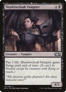 Shadowcloak Vampire - Magic The Gathering - Magic 2015 M15