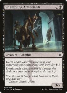 Shambling Attendants - Magic The Gathering - Khans of Tarkir