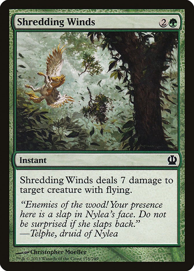 Shredding Winds Magic The Gathering Theros