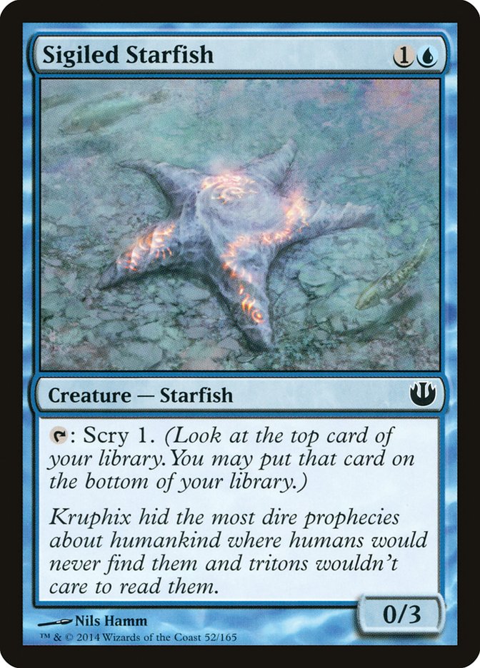 Sigiled Starfish - Magic The Gathering - Journey Into Nyx