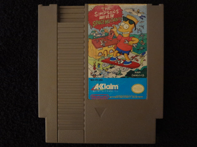 Simpsons Bart VS The Space Mutants Nintendo Entertainment System