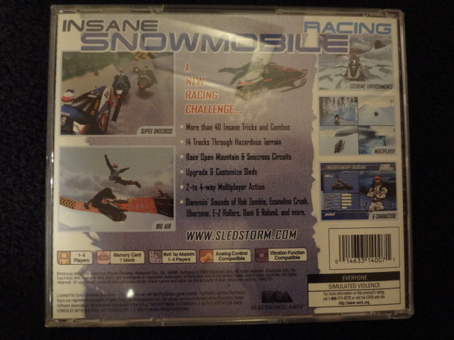 Sled Storm Sony PlayStation