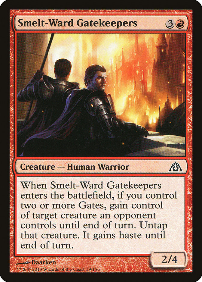 Smelt-Ward Gatekeepers - Magic The Gathering - Dragons Maze