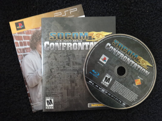 Socom US Navy Seals Confrontation Sony PlayStation 3