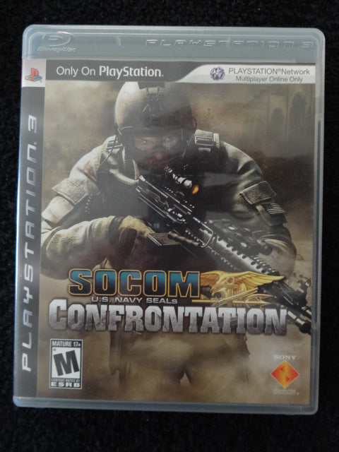 Socom US Navy Seals Confrontation Sony PlayStation 3