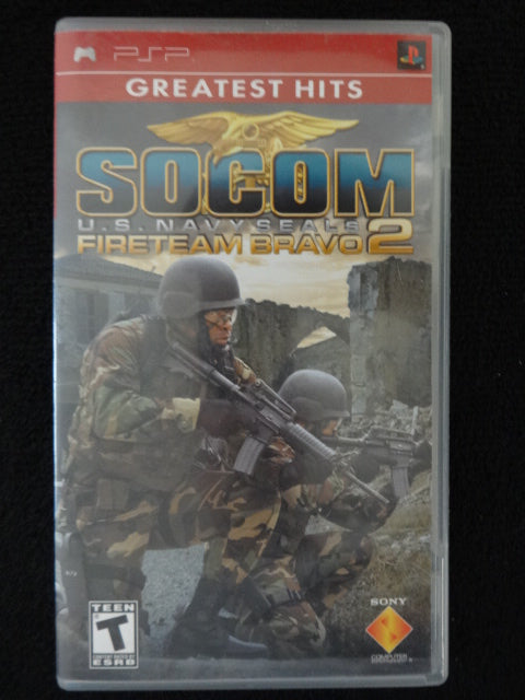 Socom U.S. Navy Seals Fireteam Bravo 2 Sony PSP