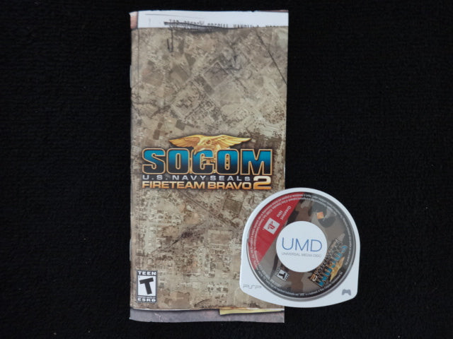 Socom U.S. Navy Seals Fireteam Bravo 2 Sony PSP