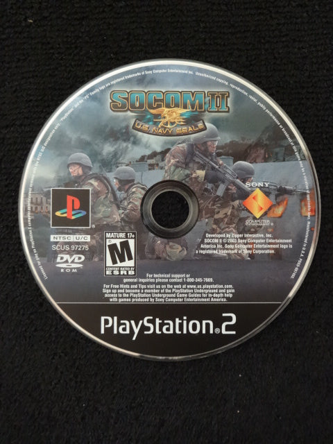 Socom U.S. Navy Seals Sony PlayStation 2