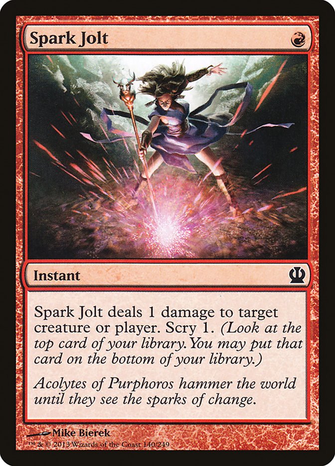 Spark Jolt Magic The Gathering Theros
