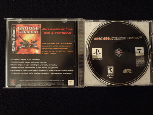 Spec Ops Stealth Patrol Sony PlayStation