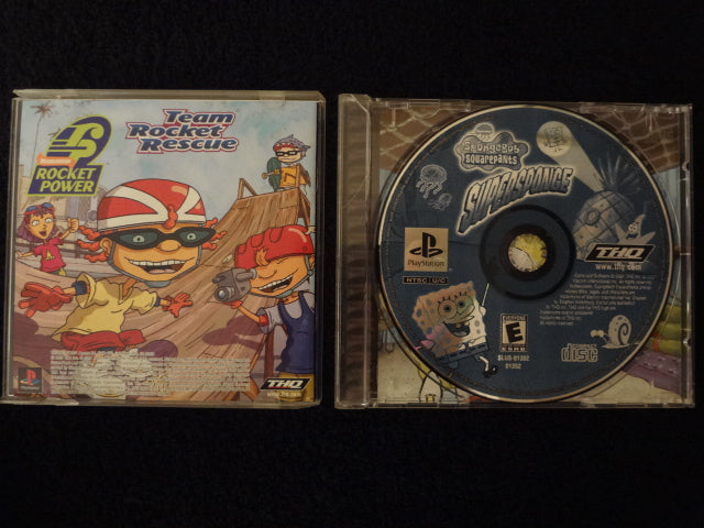 SpongeBob Squarepants Supersponge Sony PlayStation