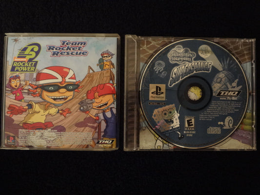 SpongeBob Squarepants Supersponge Sony PlayStation