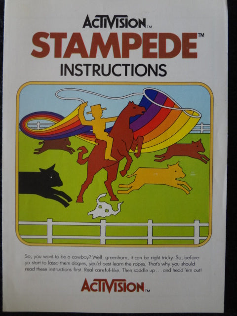 Stanpede Atari 2600