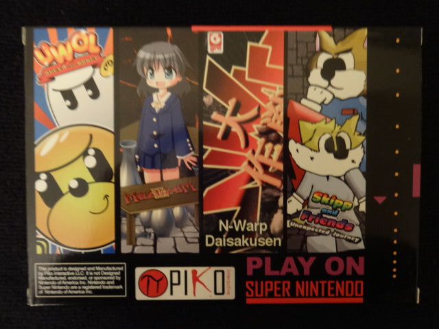 SNES Super 4-in-1 Multicart - Piko Interactive