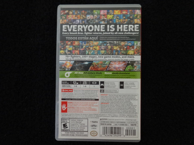 Super Smash Bros Ultimate Nintendo Switch