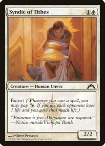 Syndic of Tithes - Magic The Gathering - Gatecrash