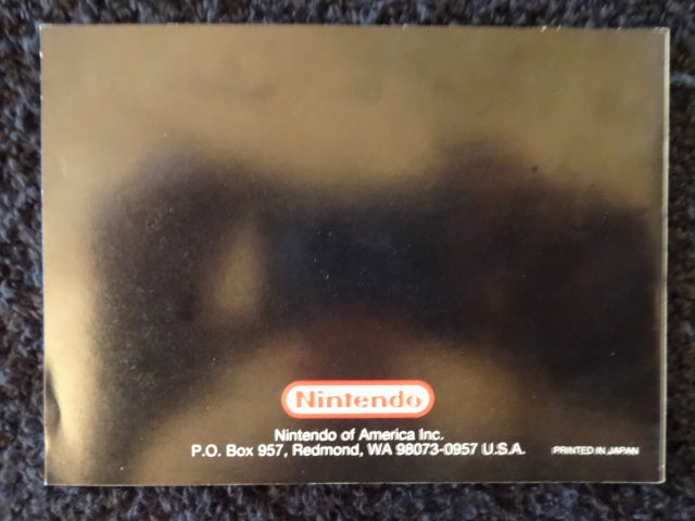 Tetris Instruction Booklet Nintendo GameBoy