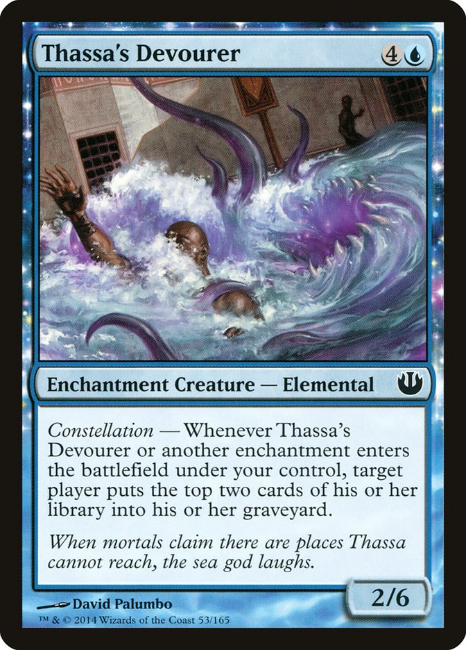 Thassas Devourer Magic The Gathering Journey Into Nyx