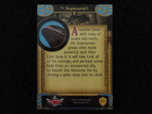 The Imprisoned Enterplay 2016 Legend Of Zelda Collectable Trading Card Number 62
