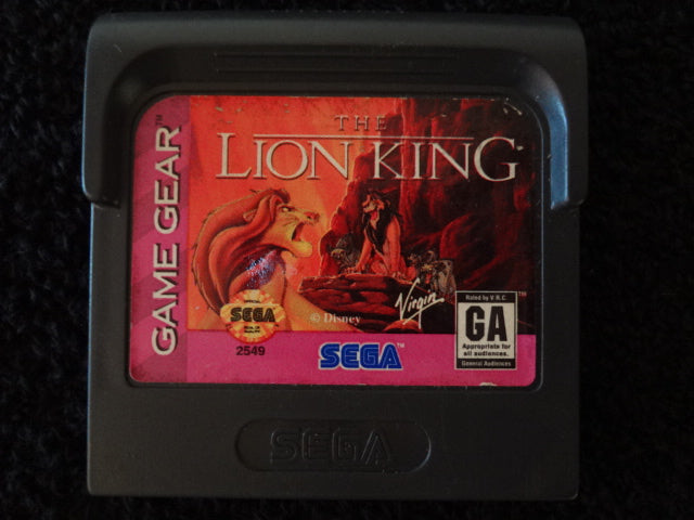 The Lion King Sega Game Gear