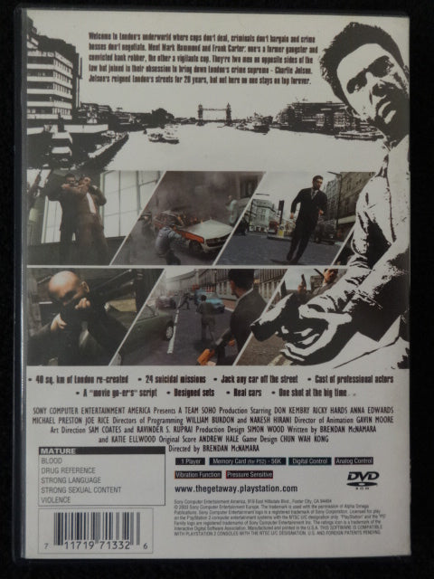 The Getaway Sony PlayStation 2