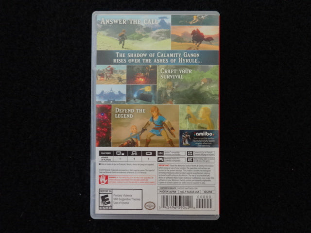 The Legend Of Zelda Breath Of The Wind Nintendo Switch