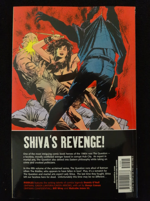 The Question Riddles DC Comics Trade Paperback Volume 5